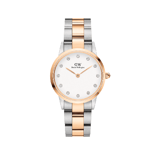 Daniel Wellington DW Klocka Iconic Link Lumine 28mm Roséguld