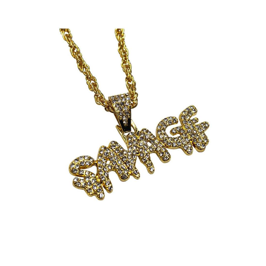 Halsband, Savage - Guld