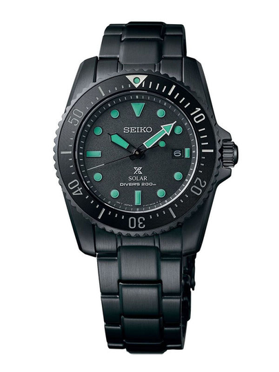 SEIKO Prospex Diver Solar 38.5mm The Black Series Limited Edition