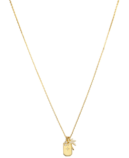 Palm halsband (Guld)