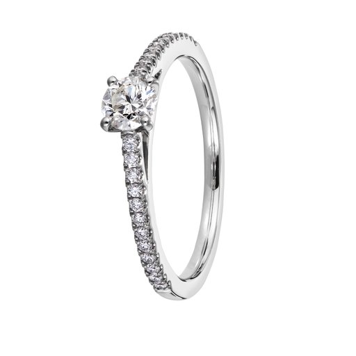 Diamantring i platina, 16.0