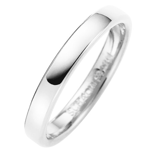 Förlovningsring i äkta silver 3mm, 59