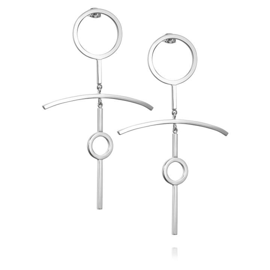 Feminine Örhänge Silver