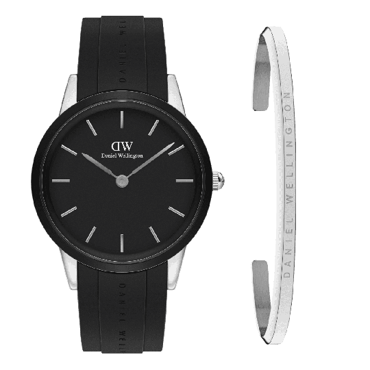Daniel Wellington DW Iconic Motion + Classic Bracelet Large 40mm Silver