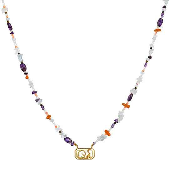Zodiac Water Scorpio Halsband (Guld)