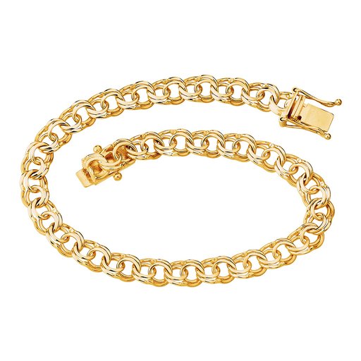 Armband i 18K guld 18,5cm
