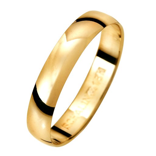 Förlovningsring i 9K guld 3,5mm, 48