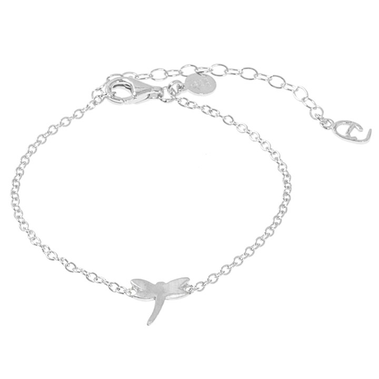 Dragonfly brace armband Silver