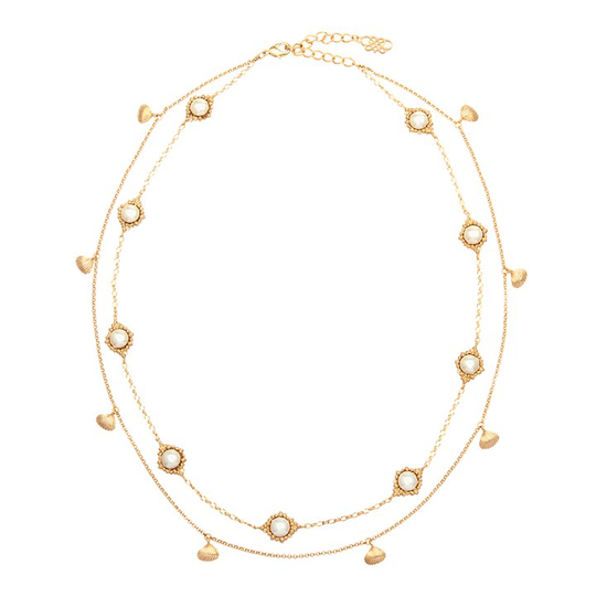 Bonnie pearl halsband - Ivory