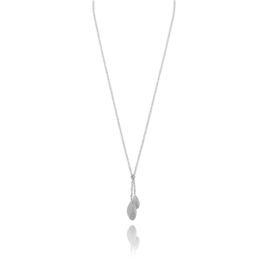 Lingonberry pendant halsband Silver 42-47 cm