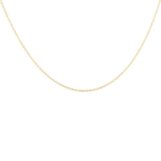 Letters anchor halsband Guld 50-55