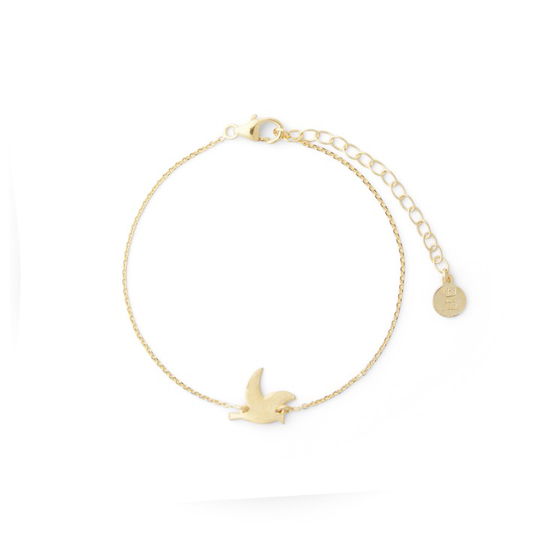 Peace small brace gold