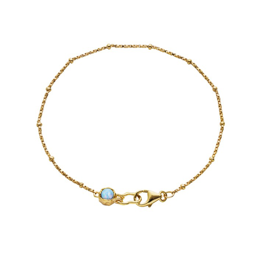Torenia armband (guld)