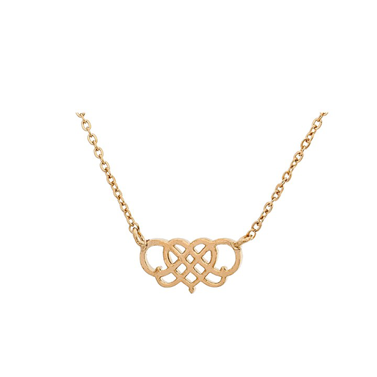 Lily signature halsband - guld