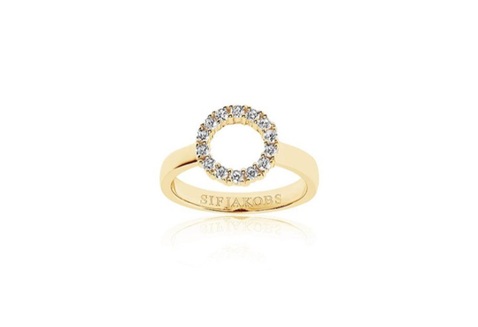 BIELLA PICCOLO ring vita Zirkoner (guld)