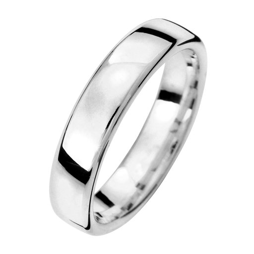 Förlovningsring i äkta silver 4,5mm, 60
