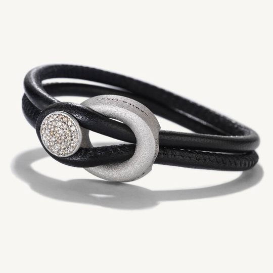 Changes Leather Diamond Black