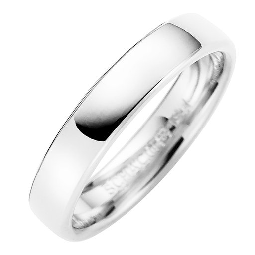 Förlovningsring i äkta silver 4mm, 72