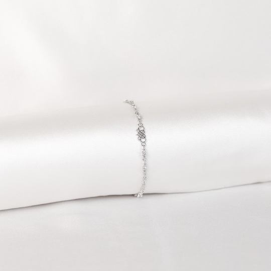 Miss Vera armband - Crystal (Silver)